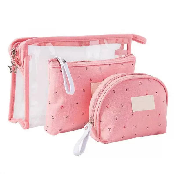 Three Piece Cosmetic Bag