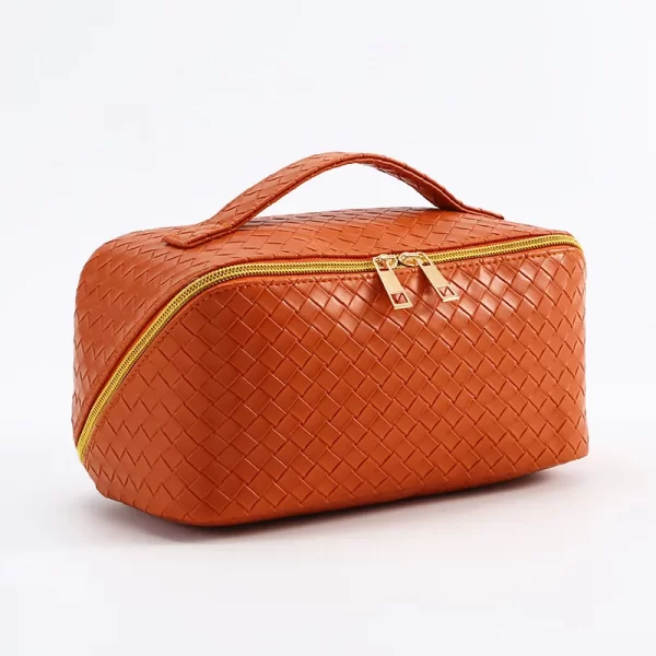 Leather Pattern Makeup Bag