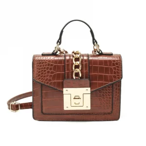 Light Gold Lock Handbag