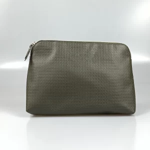 Dark Green PU Pouch Bag