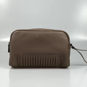 Brown Men's Travel Toiletry Bag