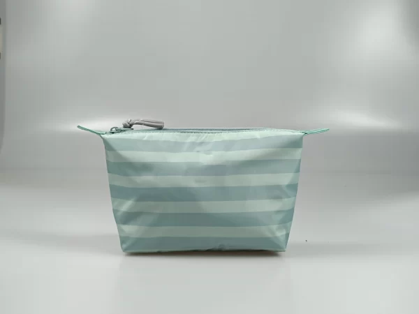 Green Stripe Pouch Bag