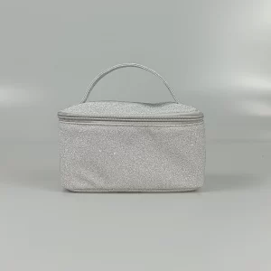 Glitter Leather Shiny Cosmetic Bag