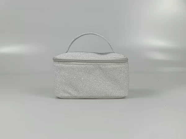 Glitter Leather Shiny Cosmetic Bag