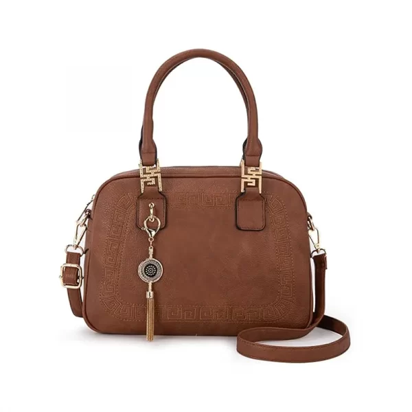 Retro Fashion One Shoulder Crossbody Handbag-Brown