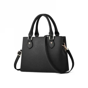 Temperament Light Luxury Crossbody Handbag-Black