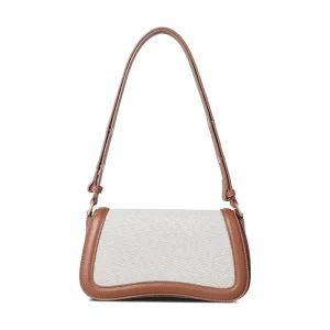 MF JAC Color Block Shoulder Bag - Brown