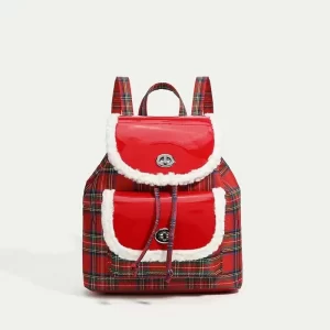 Santa Claus Same Color Backpack