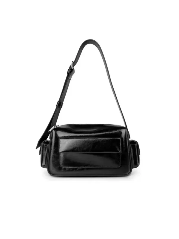 Classic Black Multifunctional Shoulder Bag