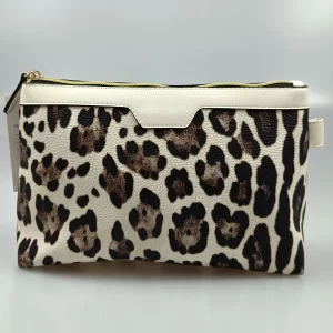 Leopard Print Travel Cosmetic Bag