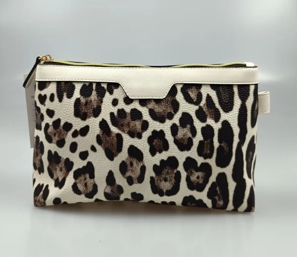 Leopard Print Travel Cosmetic Bag